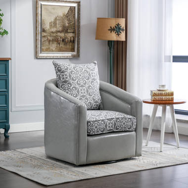 Lydia swivel barrel discount chair